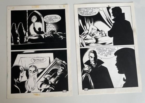 Magnus - 2 Original page - Satanik - La stirpe dei vampiri - 1966