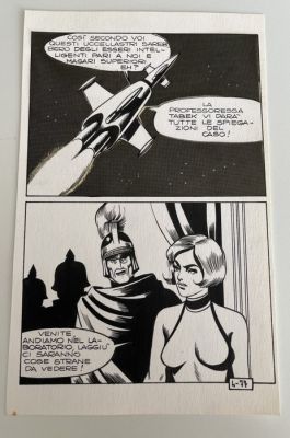 Magnus - 1 Original page - Gesebel - n. 4 - 1966 | Catawiki