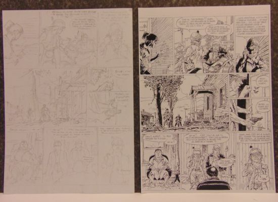 Jeremiah - Preliminary page - Pencil - Mister Fifty Fifty - 1 Dessin original - 2011 | Catawiki