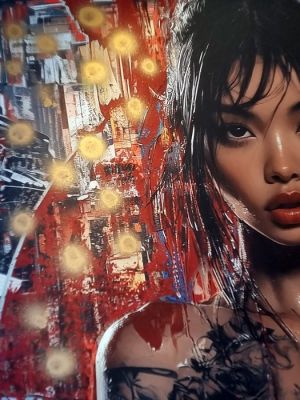 Yorokobi (XX-XXI) - ASIAN DREAM / hand gold embellished | Catawiki