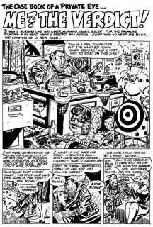 260: Andru/Esposito, Me? The Verdict, 5 pp, Get Lost #1 | Russ Cochran