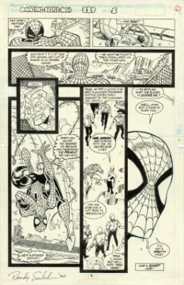 Larsen, Erik - AMAZING SPIDER-MAN (1963-98; 2003-13) #339 Interior Page | ComicConnect