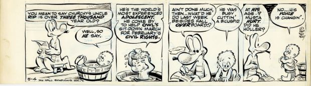 Kelly, Walt - POGO DAILY Strip Art | ComicConnect