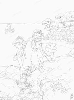 Juliette Fournier Et Jean-Gaël Deschard | Planche Originale Couverture Bakamon Tome 3 | La BD s’expose