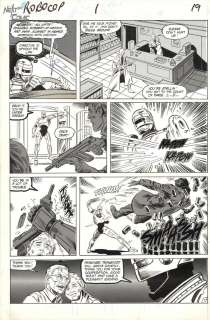 Tony Dezuniga + Alan Kupperberg - Robocop Issue 1 Page 17