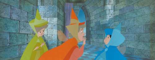 La Belle au bois dormant Studio Walt Disney 1959. Cellulos des&hellip | Rossini