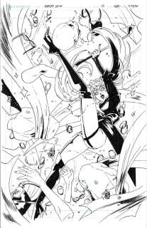 A.L. Kaplan | Harley Quinn #46 (DC Comics) Variant Cover Original Art | A.L. Kaplan