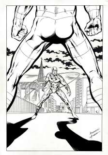 Vince Argondezzi - Next Man #3 Cover (Next Man Battles Boonie!) 1985