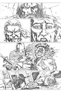 Carlos Rodríguez | Thunderbolts #136, page 11, pencils | Spanish Inq