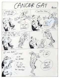 Reiser | Planche à l’encre de Chine et au feutre… | Millon