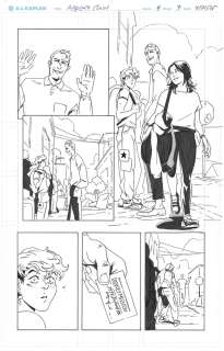 A.L. Kaplan | Absolute Flash #4 Page 7 (DC Comics) Interior Art | A.L. Kaplan