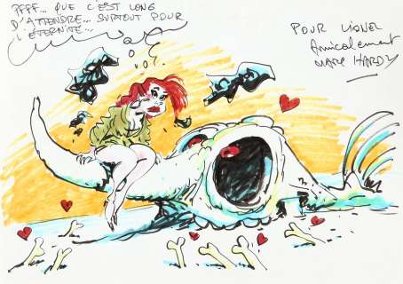 Hardy | Croqu’ la vie 1 en édition originale de 1992… | Millon