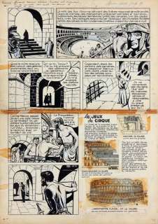 Sirius | Les Timour, planche n°42 à l’encre de Chine et… | Millon