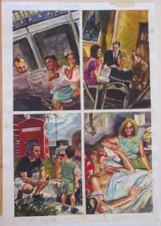 Dan Brereton | Dan Brereton Original Art, Watercolor,Dread #1 Pg 1, Clive Barker, 14 | ComicArtFans Classifieds