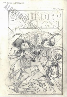 Brian Bolland | Wonder Woman Cover Rough | Albert Moy