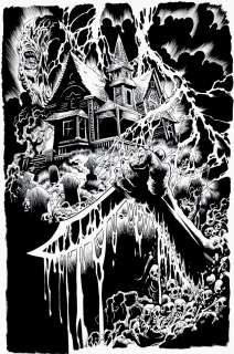 Jason Moore, Kyle Hotz - House By the Cemetery #1 Cover (Very Similar Scene To the Published 1981 Movie Poster!) 2018