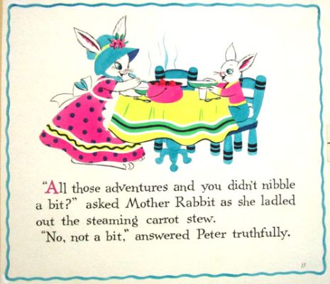1972 PETER RABBIT CIRCUS DOLLIE TINGLE ORIGINAL drawing art BOOK PAINTING chef | eBay US (Buy It Now)