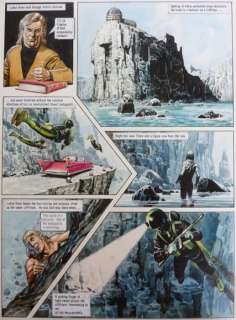 Lawrence, Don - Originele pagina in kleur - Trigië - The mission of Lukaz Rann  - (1975) | Catawiki