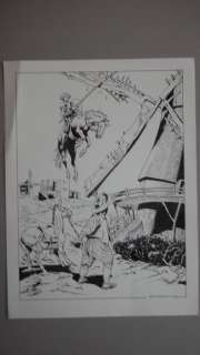 Bernasconi, Luciano | original illustration  "Don Chisciotte" | Catawiki