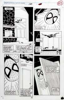 Sal Buscema | Spectacular Spider-Man #189 P 24 (Historic 30Th Anniversary Green Goblin Issue! Spider-Man in Every Panel in Goblin’s Mansion!) 1992 | Romitaman