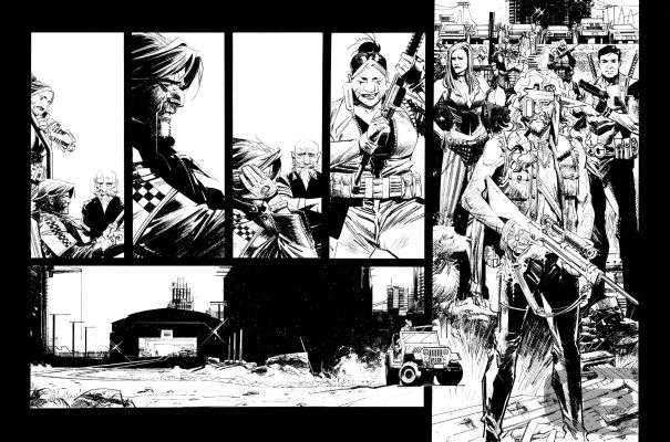 Sean Murphy | The Last Driver, Volume 2, Page 20 - Original Artwork by Sean Murphy | Pulp’s Art