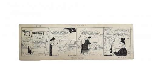 Vintage Ben Websters Career By Edwin Alger Original Art | Hess Fine Auctions