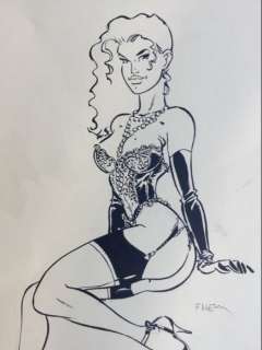 Meynet, Felix | Dessin original  - Pin-up | Catawiki