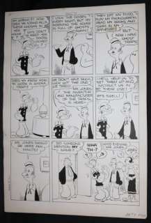 Bud Sagendorf - popeye #3 p. 23 - la - popeye, olive oyl, & wimpy - 1948