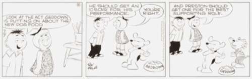 Ray Helle The Flibbertys Daily Comic Strip Original Art dated 7-7-70 (Chicago Tribune/N.Y. News Syndicate, - | Heritage