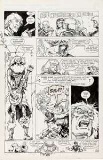 Mark Pacella and Nicholas Koenig Elric: The Bane of the Black Sword #3 Page 22 Original Art (First, 1988). - | Heritage