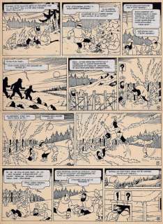 De Moor (Bob) | Oncle Zigomar, planche n°24 à l’encre de Chine… | AZ auction