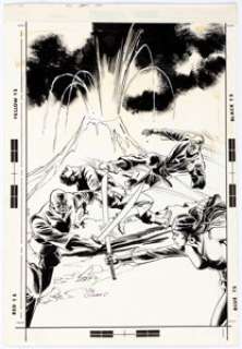 Dick Giordano Richard Dragon, Kung-Fu Fighter #6 Cover Original Art (DC, 1976)