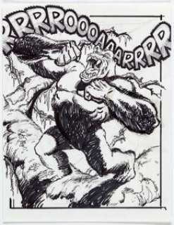 Loston Wallace Klyde and Meriem #1 Story Pages and Preliminary Artwork Original Art Group of 9 (Basement -