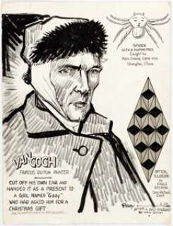 Robert Ripley Ripley’s Believe It or Not! Daily Comic Strip Original Art dated 2-28-49 (King Features - | Heritage