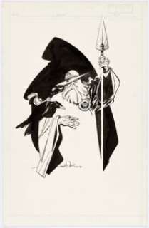 Walt Simonson - Odin the Wanderer Illustration Original Art  (1984).... | Heritage