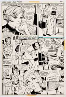 Tony Abruzzo Girls‘ Love Stories #174 Story Page 3 Original Art (DC Comics, 1972). Abruzzo‘s montage-like -