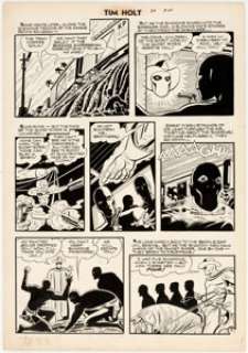 Dick Ayers and Ernie Bache Tim Holt #33 Story Page 3 Ghost Rider Original Art (Magazine Enterprises, 1952-53). - | Heritage
