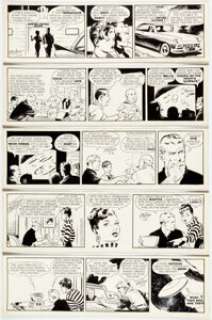 Al McWilliams Twin Earths Daily Comic Strip Original Art Group of 5 (United Feature Syndicate, 1958). 1958 was - | Heritage