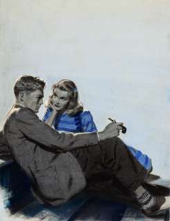 Michael Silver Ladies’ Home Journal May-1944 Pages 20-21 Illustration Original Art (Meredith Corporation, 1944).... | Heritage