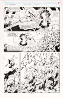 Alan Davis and Mark Farmer Excalibur #43 Page 22 Original Art (Marvel, 1991).... | Heritage