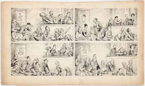 Alban B. "Bud" Butler At the Movies Original Art (c. 1920s).... | Heritage