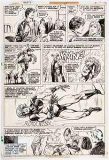 Alfredo Alcala Captain Marvel #35 Story Page 17 Original Art (Marvel, 1974).... | Heritage