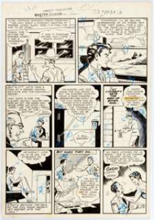 Kurt Schaffenberger Master Comics #112 Partial Story Pages 2-3 Captain Marvel Jr. Original Art (Fawcett, 1950).... (Total: 2 Original Art) | Heritage