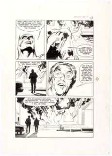 Neal Adams and Dick Giordano Batman: Stacked Cards [Book and Record Set] #PR27 Story Page 17 Joker Original Art (Power Records... | Heritage