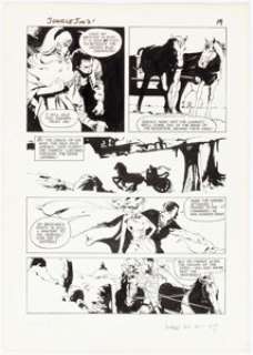 Jeff Jones Jungle Jim #21 "Balor, the Barbarian" Unpublished Story Page 2 Original Art (c. 1967).... | Heritage