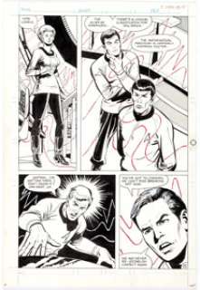 Neal Adams Studio Star Trek: The Crier in Emptiness PR-26 Partial Story Pages 15-17 Original Art (Power Records, 1... (Total: 3 Items) | Heritage