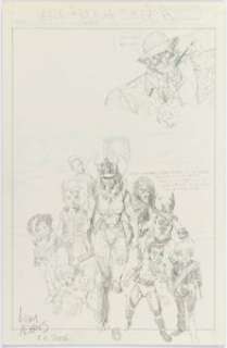 Arthur Adams - X-Babies, Mojo, and Spiral Illustration Original Art (Marvel, c. 1980s).... | Heritage