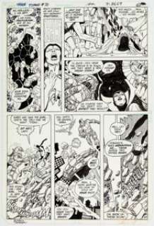 George Pérez and Romeo Tanghal New Teen Titans #30 Story Page 20 Original Art (DC, 1983).... | Heritage