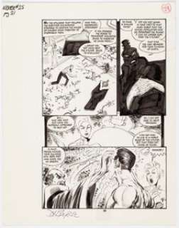 John Byrne Namor, the Sub-Mariner #25 Story Page 21 Original Art (Marvel, 1992).... | Heritage