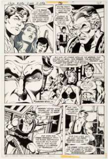 Howard Chaykin, Bob Wiacek, and Terry Austin Superboy & the Legion of Super-Heroes #240 Story Page 12 Original Art... | Heritage